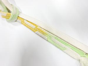 正絹　手組帯締め